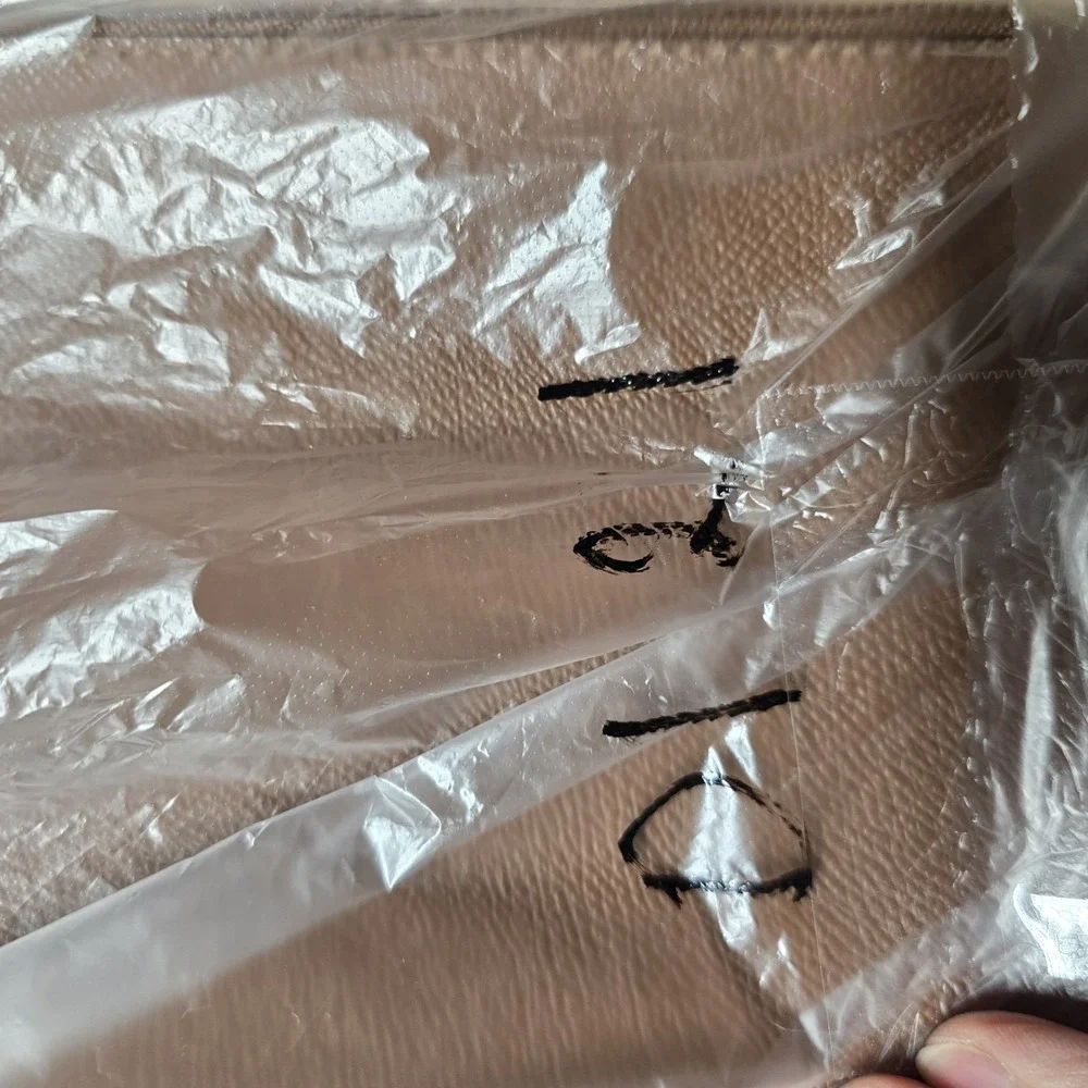 COACH Brown Leather Pouch Clutch Bag 9